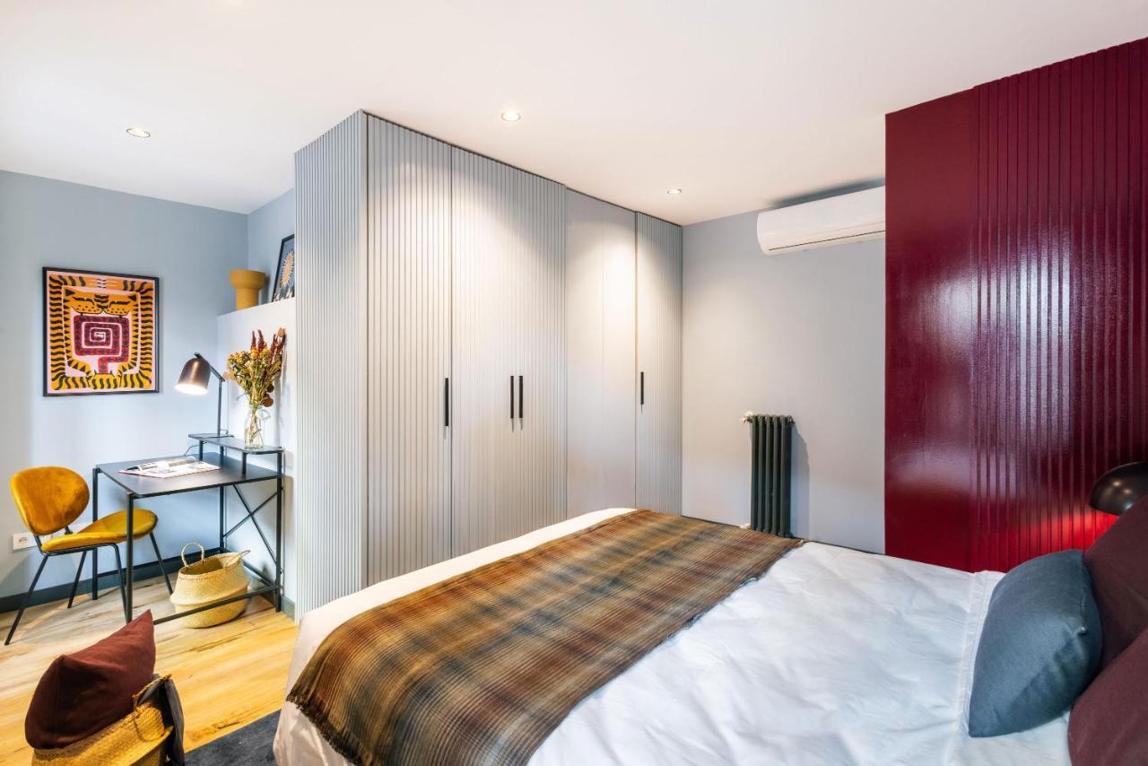 Stylish 4 Suites +Patio Luxury Apartment Gran Via Madri Exterior foto